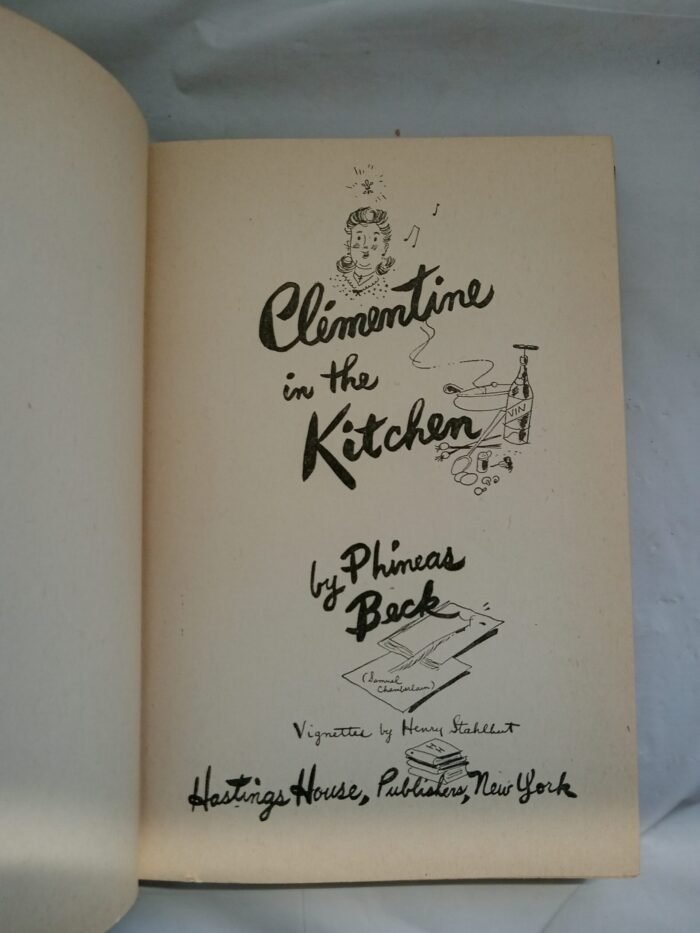 CLEMENTINE IN THE KITCHEN by Phineas Beck 1945 *Vintage* - Image 2
